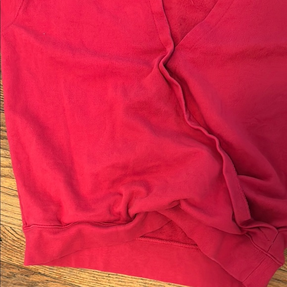 J.Crew Women's Hot Pink V-Neck Faux Wrap Sweater size Medium - Picture 5 of 6